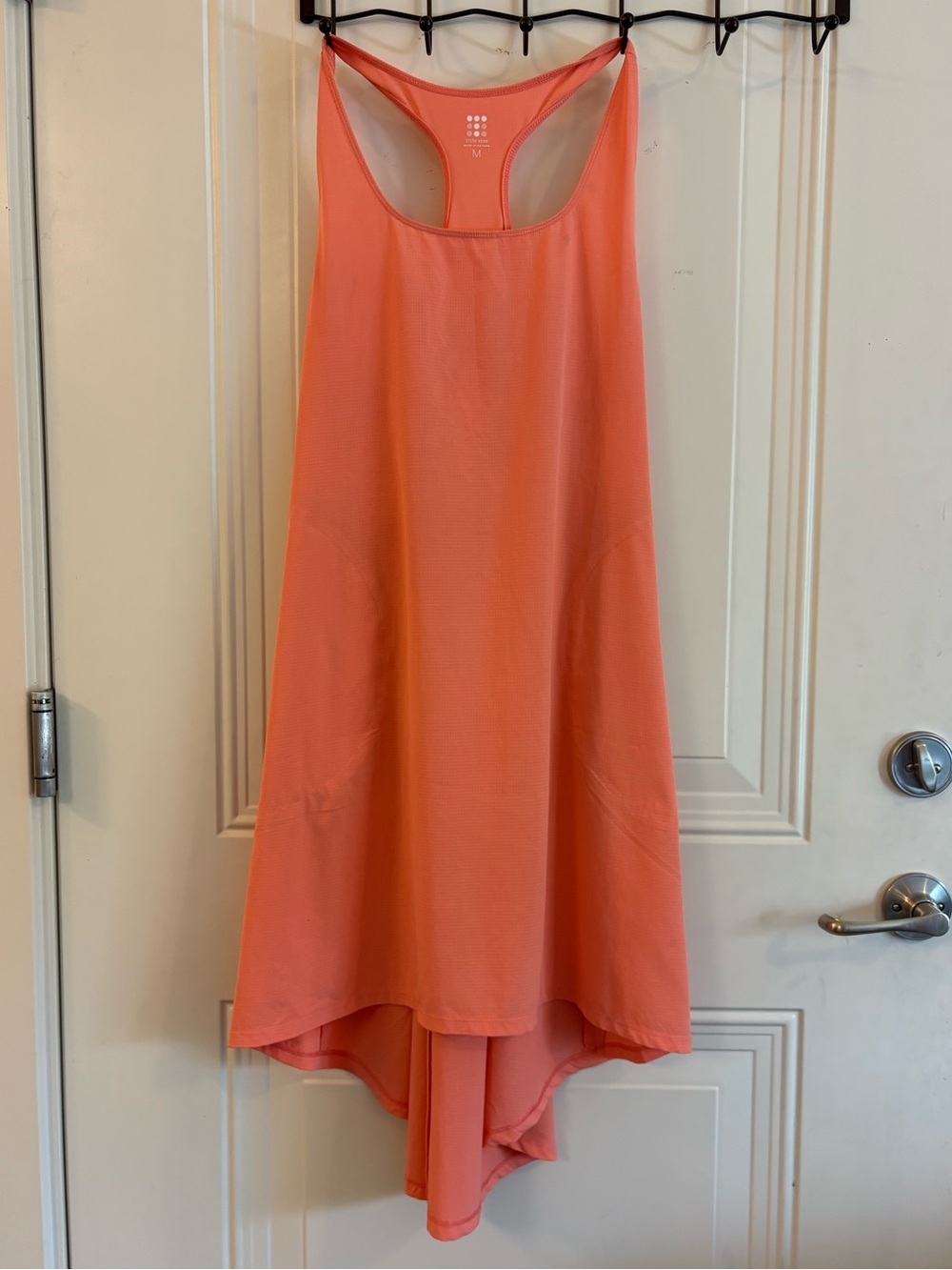 Title nine Coral Pink Racerback Swing Dress